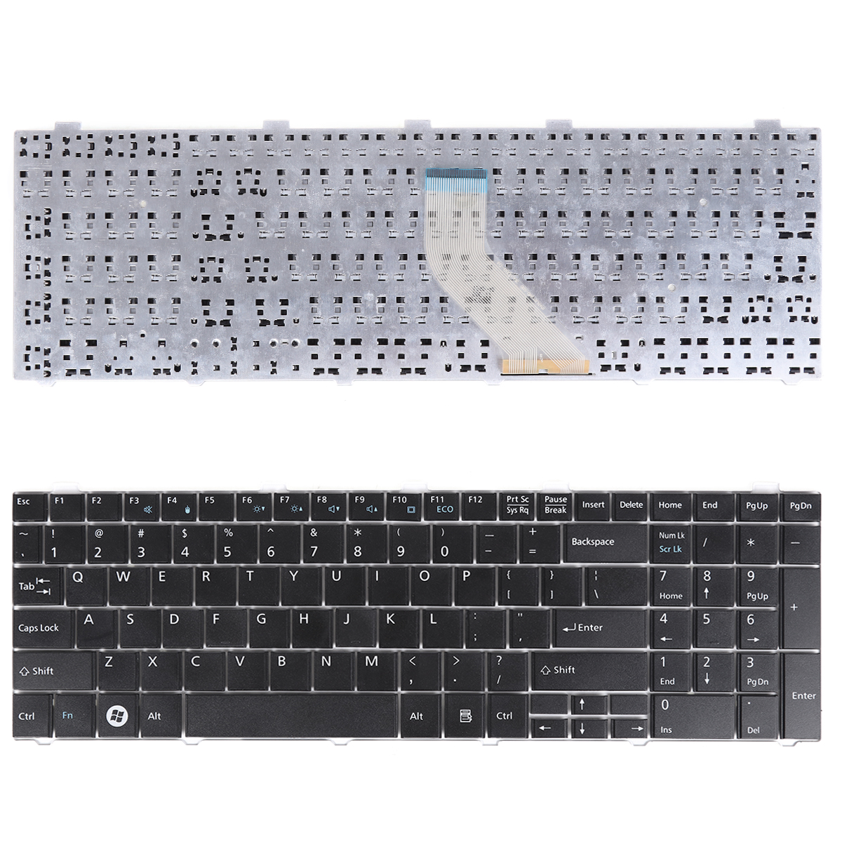 Picture of New Replacement Laptop Keyboard For FUJITSU Lifebook A530 AH530 AH531 NH751 BLACK WIN8 OEM US Layout